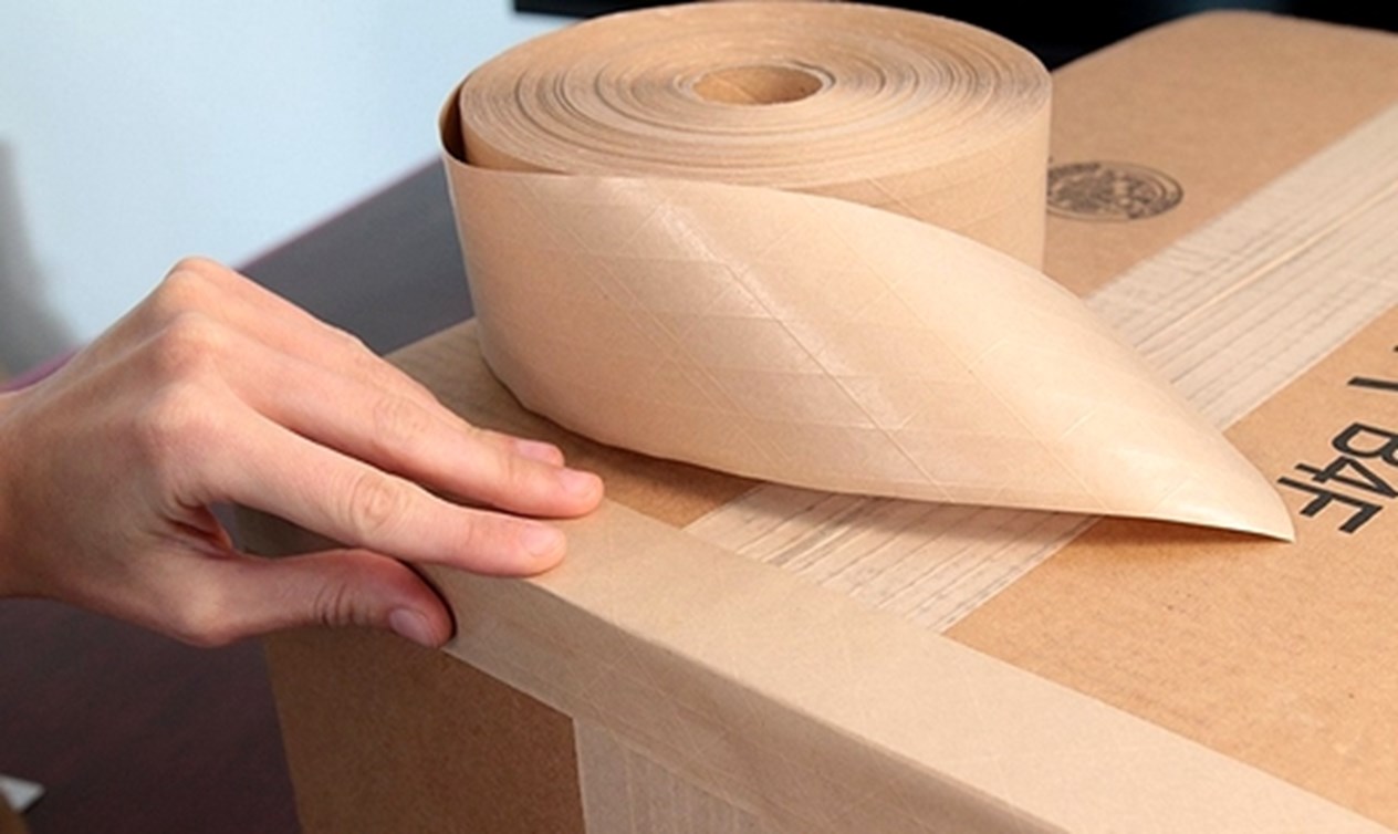 Water activated tape backings