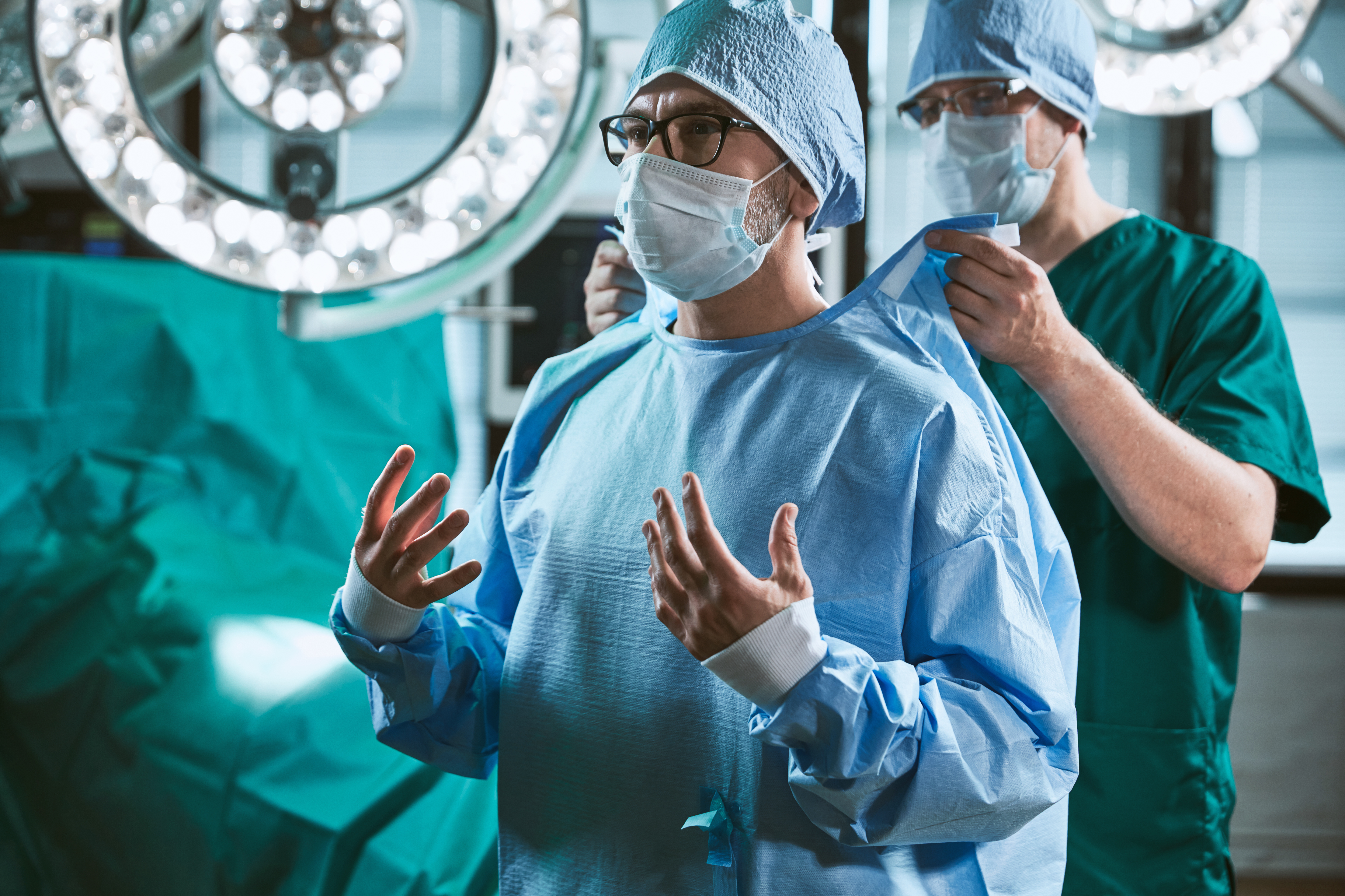 TenderGuard™ for medical and civil use face masks and surgical gowns
