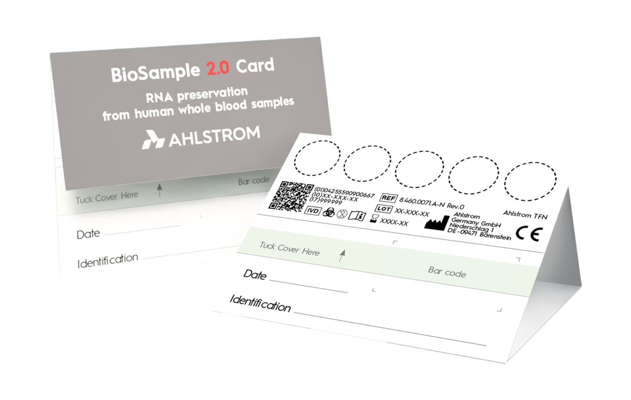 Ahlstrom BioSample 2.0 card: Advancements in RNA preservation and HIV drug resistance genotyping