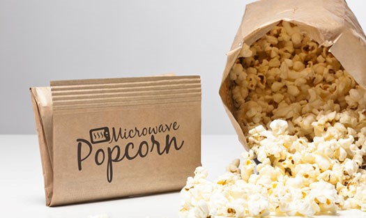 Microwave popcorn papers