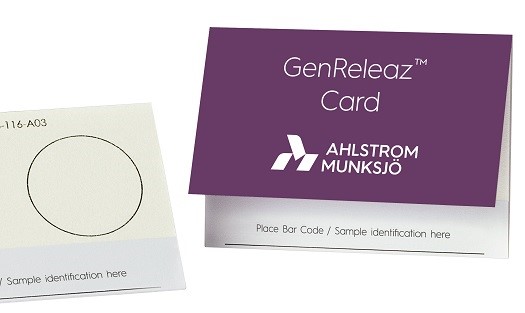 DNA elution cards