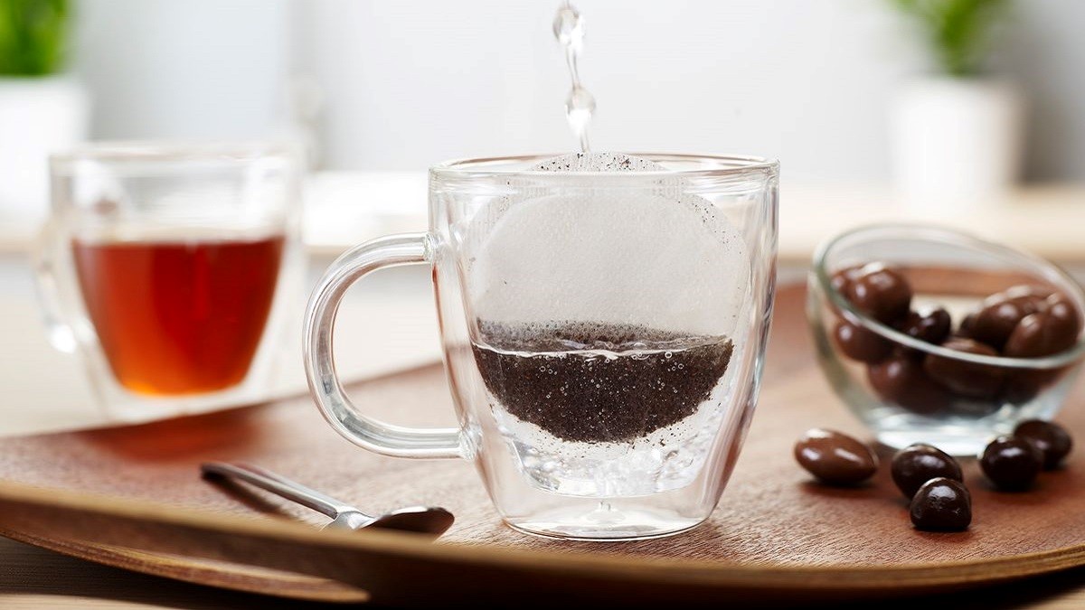 Fiber+ plastic-free tea bag