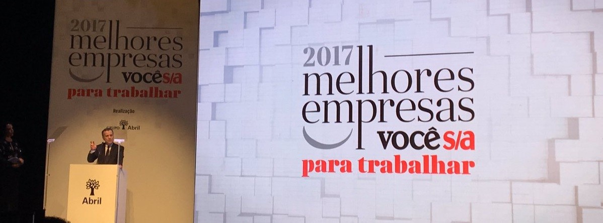 Melhores empresas ceremony 2017